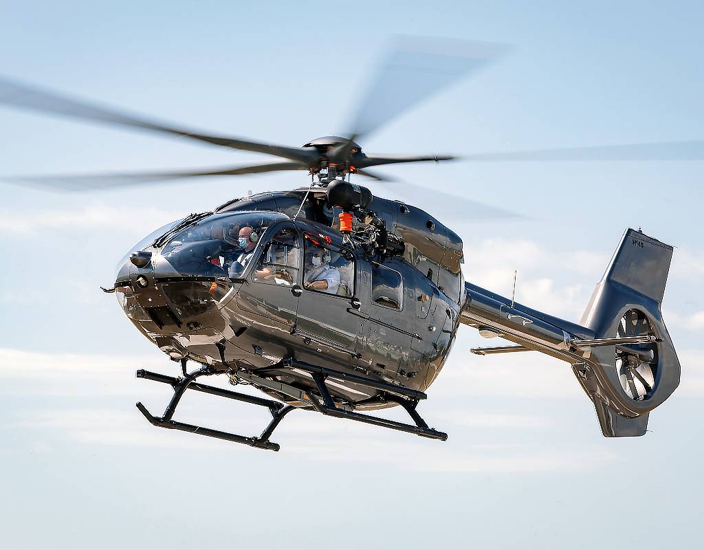 Airbus’s H145 is particularly suited to high-altitude environments. It includes a high performance 4-axis autopilot, increasing safety and reducing pilot workload. Patrick Heinz for Airbus Helicopters Photo