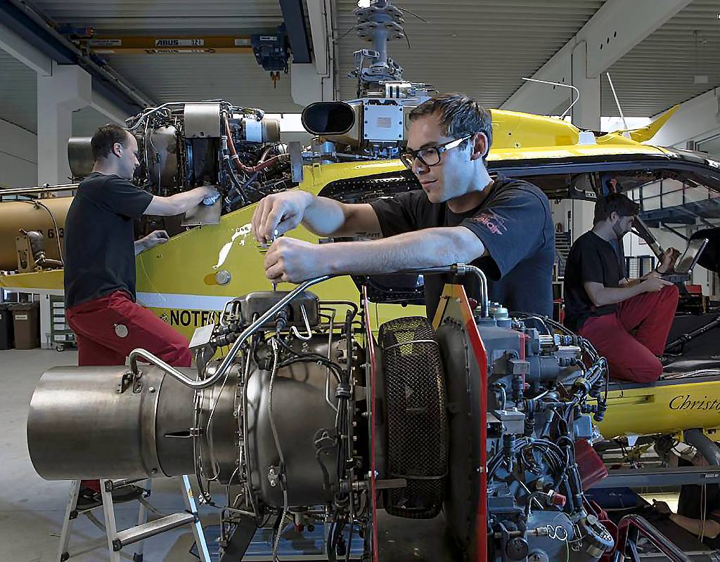 HeliAir’s technicians currently service around 130 Safran engines from 55 customers in Central and Eastern Europe, Russia, Kazakhstan, the Ukraine and other CIS countries. ÖAMTC/Postl Photo