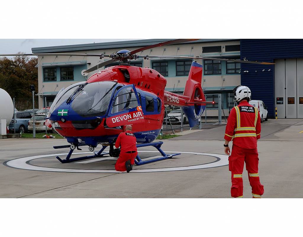 Since 1992, Devon Air Ambulance has provided emergency pre-hospital medical services, training, research and education for Devon and surrounding area. Devon Air Ambulance Photo