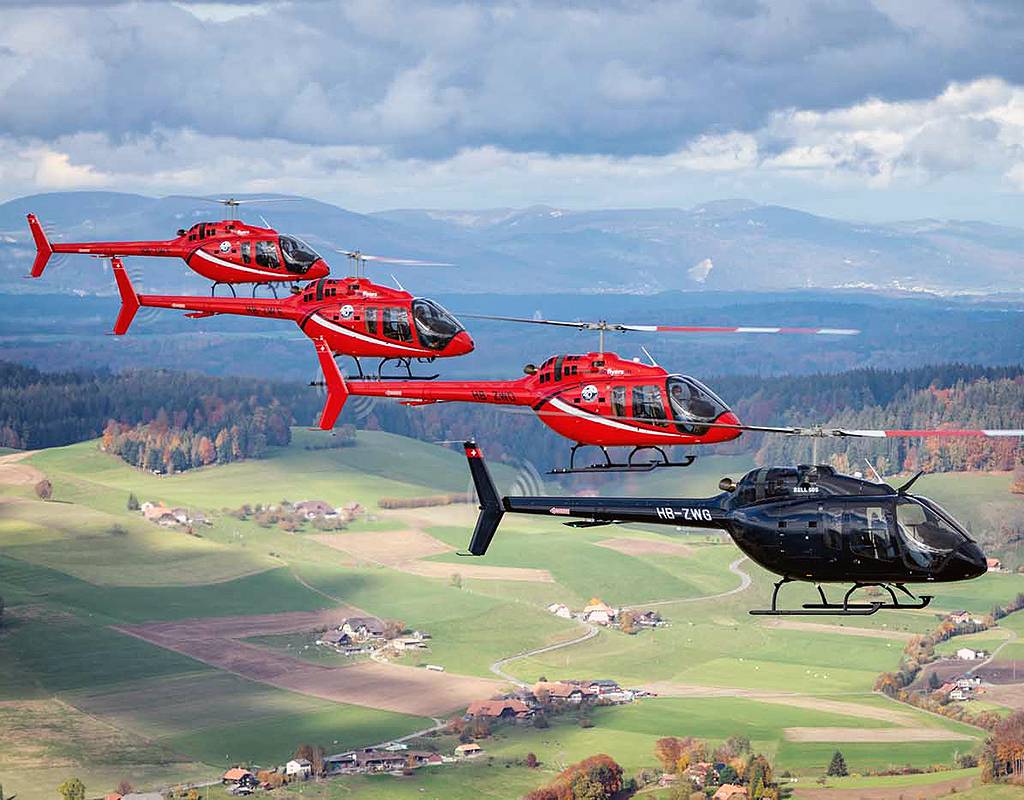 Mountainflyers’ Bell 505s replaced EC120 and R66 aircraft in the fleet, as the operator sought greater fleet harmonization.