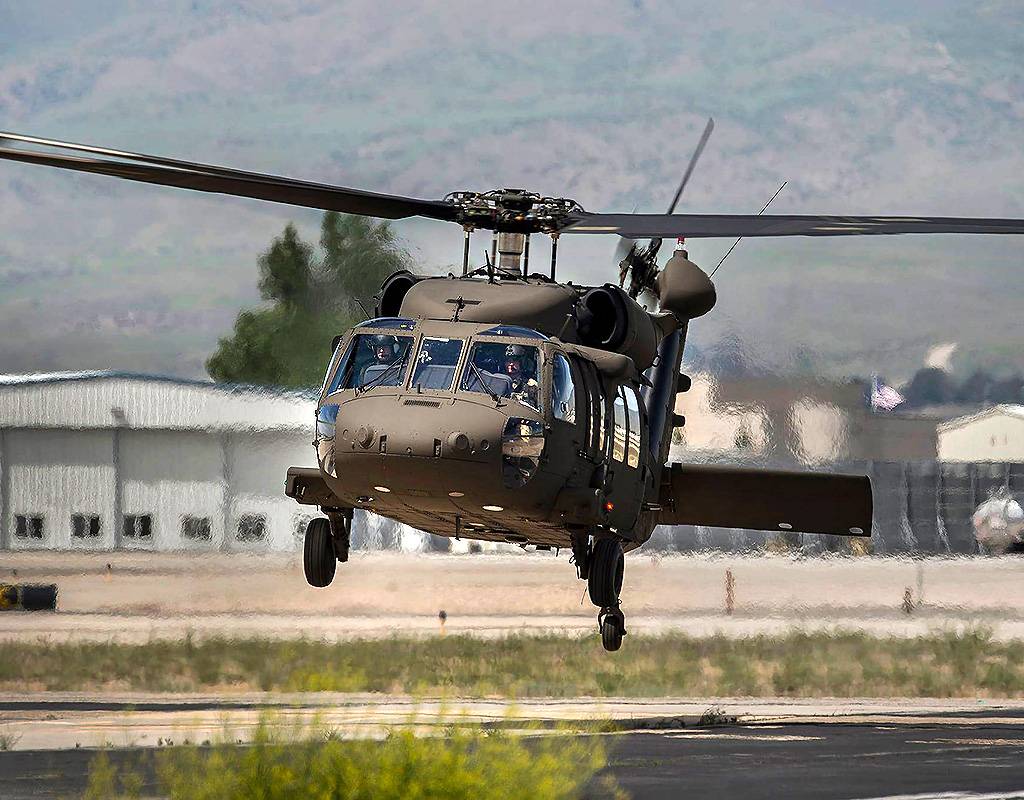 An Idaho Army National Guard UH-60 Black Hawk. Idaho Guard Photo