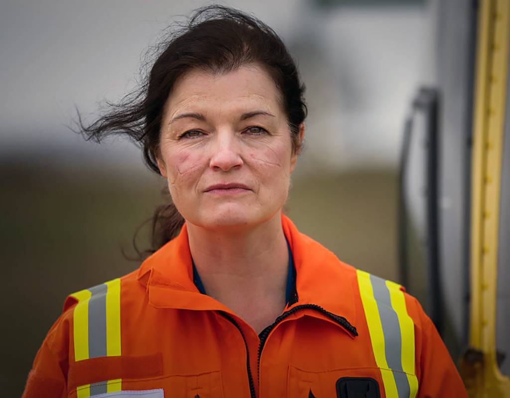Critical care paramedic Joanne Gilbert. Terry Donnelly Photo
