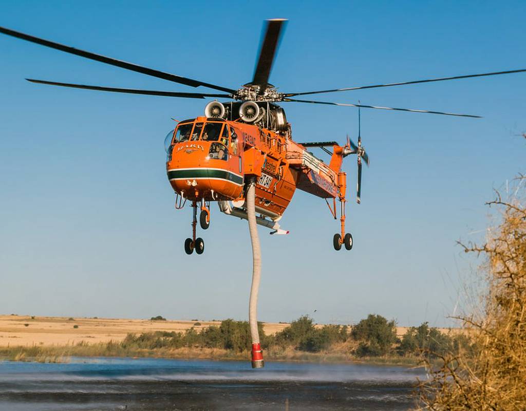 Erickson has been working for the US Forest Service on firefighting contracts since 1995 and is a global leader in aerial firefighting. Erickson Photo