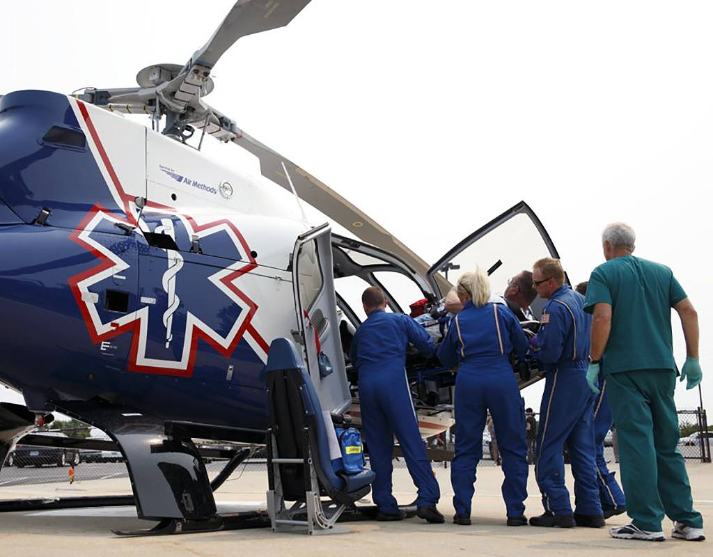 AMPED podcast focuses on prehospital and in-hospital care and sheds light on the unique and challenging clinical scenarios faced by emergency medical crews. Air Methods Photo