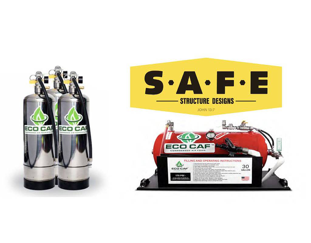 ECO CAF equipment is available from S.A.F.E. in portable 3 gallon units all the way up to 60 gallon platform based systems. S.A.F.E Image