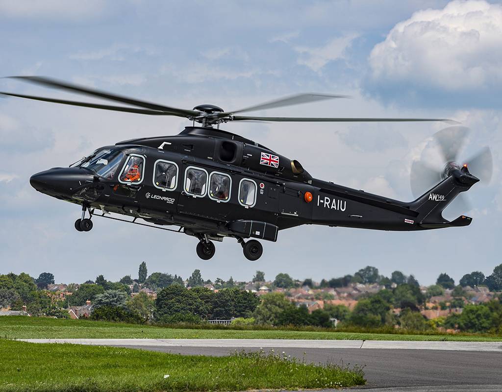 Leonardo plans to offer the AW149 to meet the U.K. Puma recap program. Jamie Hunter Photo