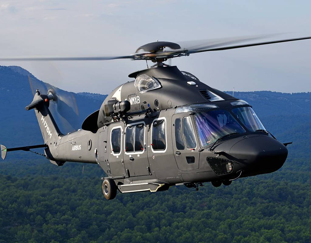 Airbus Helicopters believes its H175M is the right fit for the U.K.’s New Medium Helicopter requirement. Airbus Photo