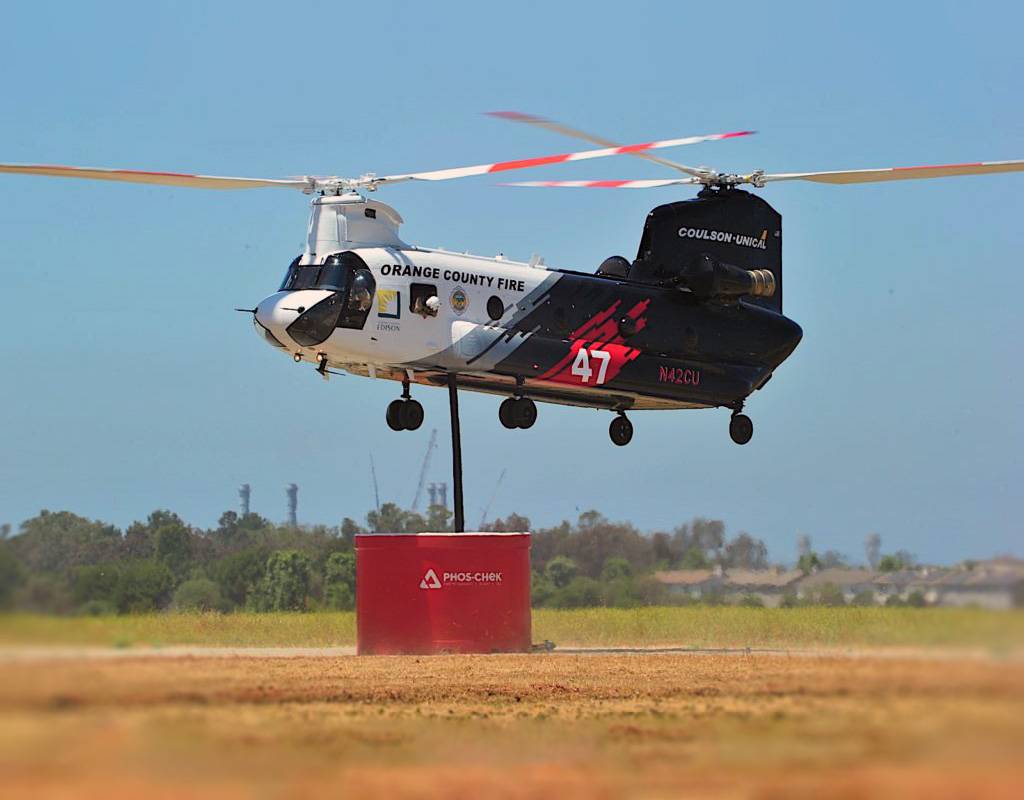 A Quick Reaction Force CH-47D during a press event on June 14. Photos by Skip Robinson