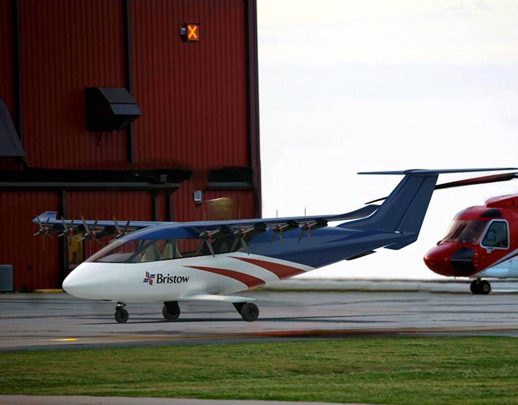 The agreement between Bristow and Electra will provide for a new class of aircraft that will take advantage of the unique capabilities of electric and hybrid power generation technologies to substantially lower carbon emissions and operating costs. Bristow Photo