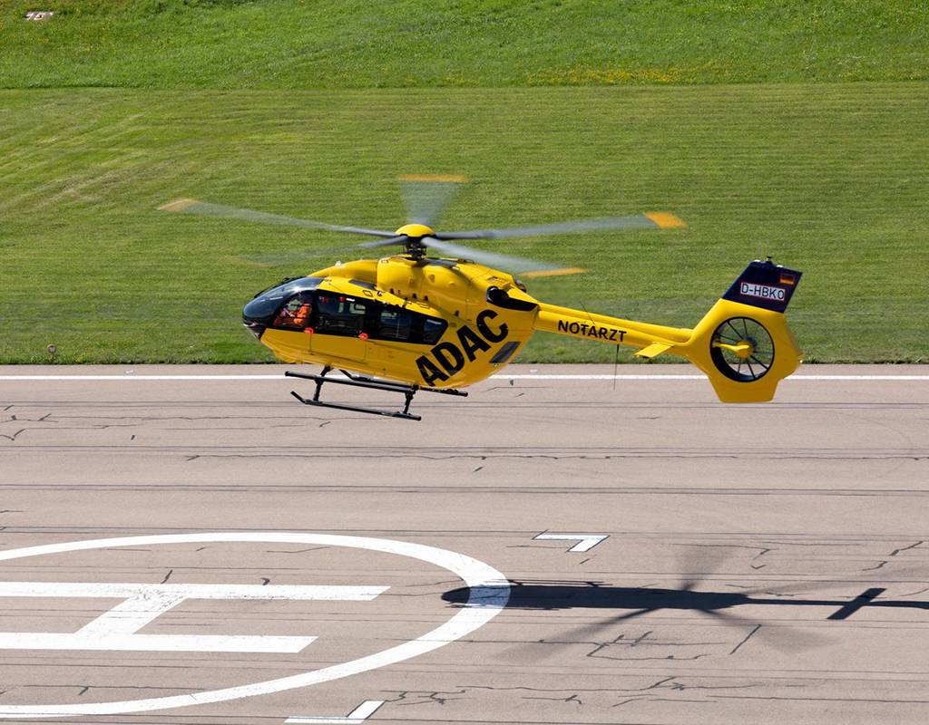 The H145 is equipped with full authority digital engine control (FADEC) and the Helionix digital avionics suite. Airbus Photo