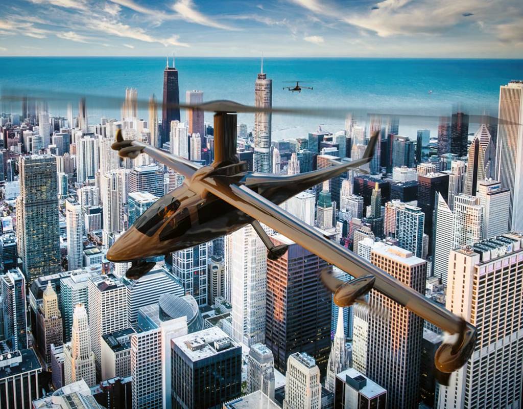 Jaunt brings the next generation of eVTOL and hybrid-electric aircraft to the AIRO Group’s diverse portfolio. Jaunt Image