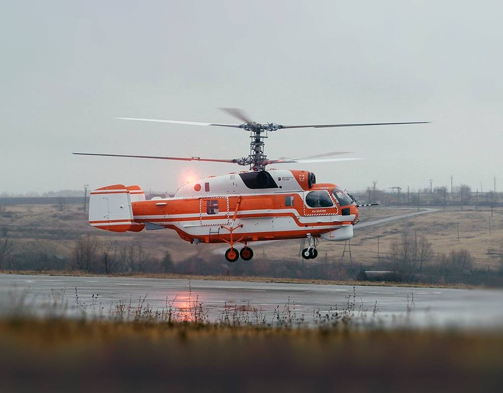 The modernization program of Ka-32 includes equipping it with a “glass cockpit” with an onboard avionics system, more powerful VK-2500PS-02 engines, and a new fire extinguishing system. Rostec Photo