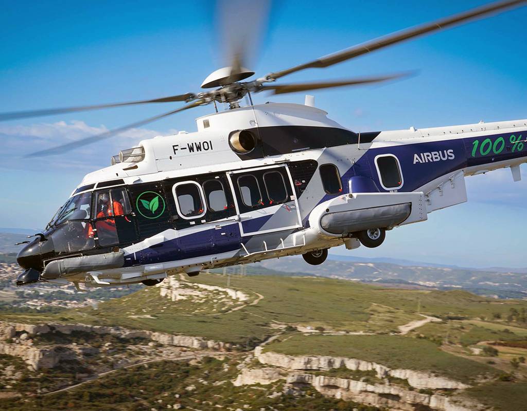 The flight took place at the company’s headquarters in Marignane, France. Airbus Helicopters Photo