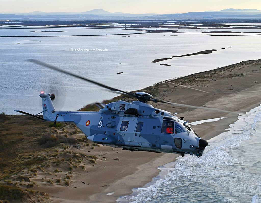 Managed through the NHIndustries joint venture, the NH90 is the largest military helicopter program in Europe. Leonardo Photo