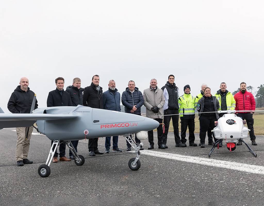 The One 150 and V-150 were demonstrated to selected customers at the Primoco UAV SE company airport at Písek in the Czech Republic on Nov. 15 and 16, of 2021. Kredo Consulting Photo