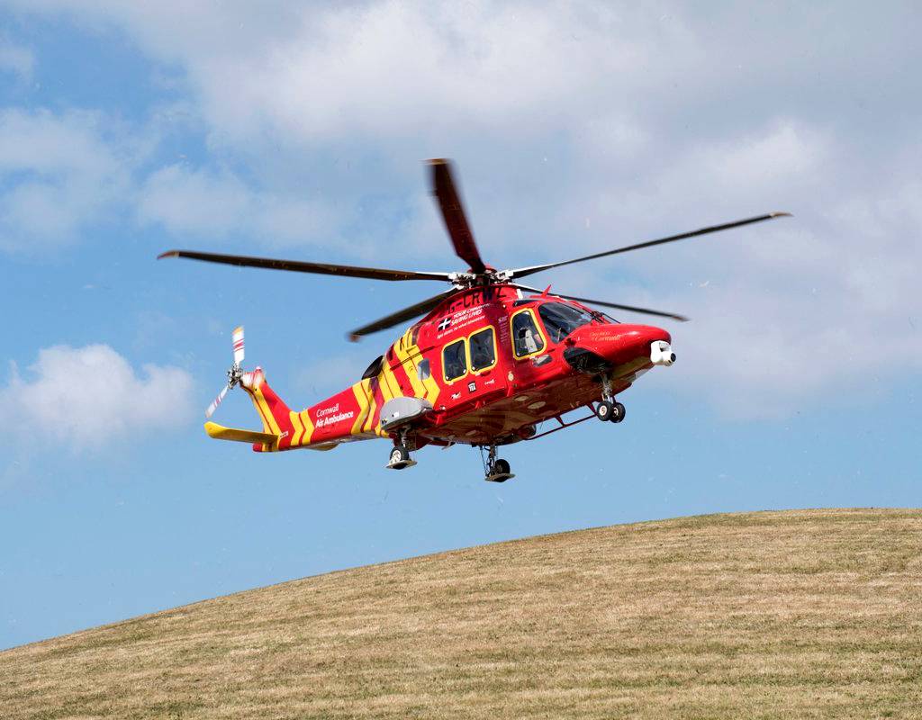 Castle Air will be responsible for the ongoing maintenance and engineering of Cornwall Air Ambulance’s AW169 helicopter. Cornwall Air Ambulance Photo