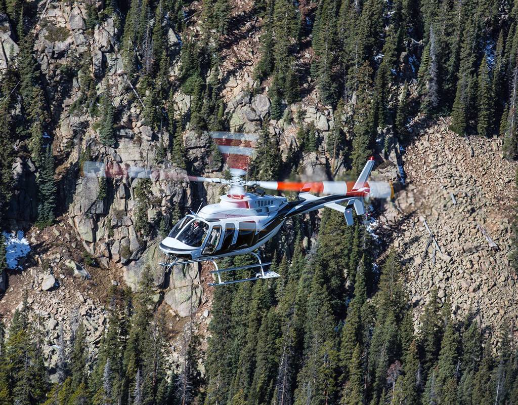 The Bell 407 offers a robust customer experience with best-in-class speed, performance and reliability. Bell Photo