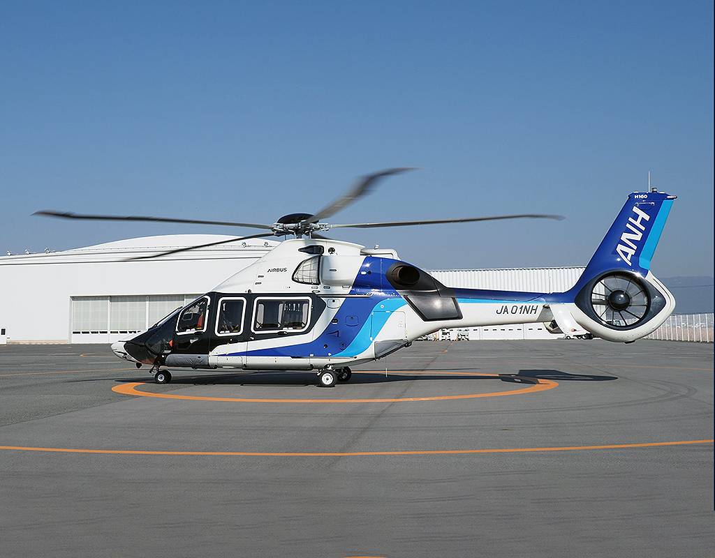 H160 integrates Airbus’s latest technological innovations. Airbus Helicopters Photo