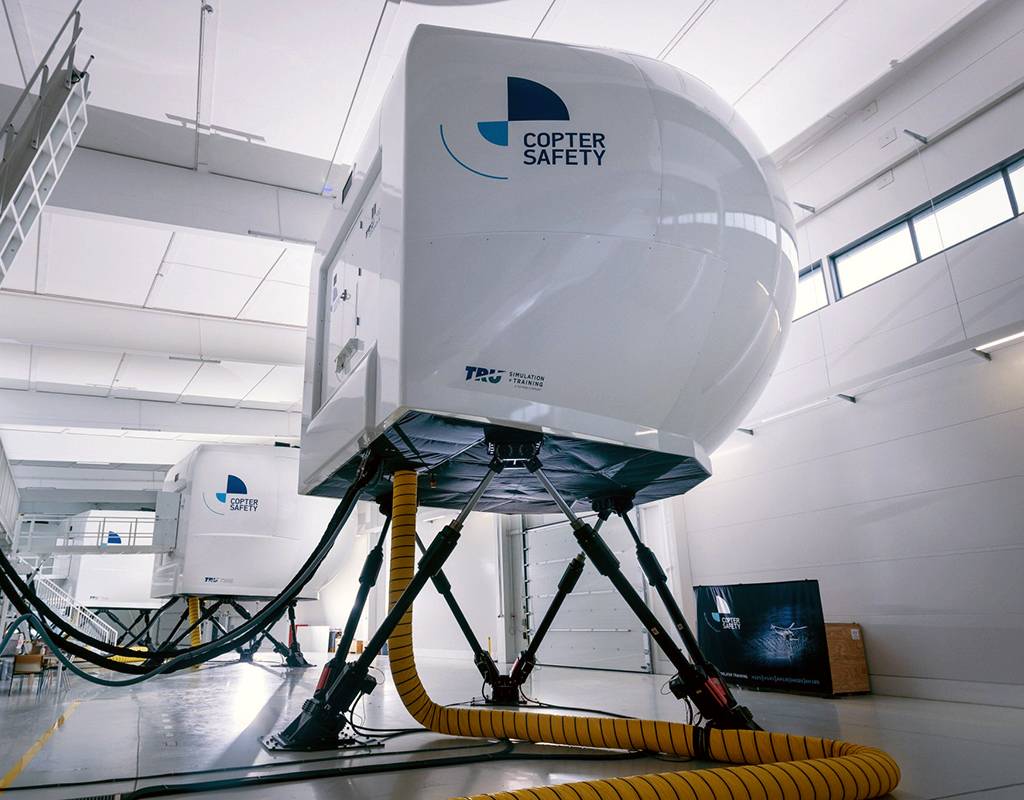 Coptersafety is the first and only independent international helicopter simulator Part 142 Training Center in Northern Europe.
