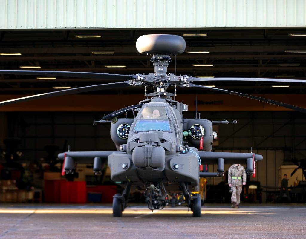 The U.K. Ministry of Defence has purchased fifty Apache AH-64Es. U.K. MoD Photo