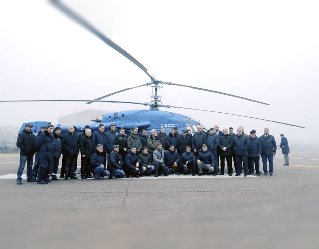 The new Ka-226T is the first Russian helicopter with the entire design documentation done in digital format, significantly cutting the time required to build the machine and shortly begin flight tests. Rostec Photo