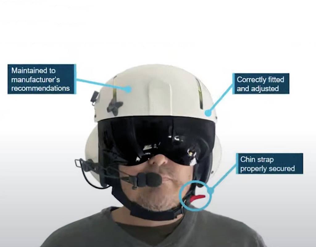 ATSB has released a Safety Advisory Notice strongly encouraging all pilots conducting low-level flight operations to wear a correctly fitted, secured and maintained flight helmet. ATSB Image