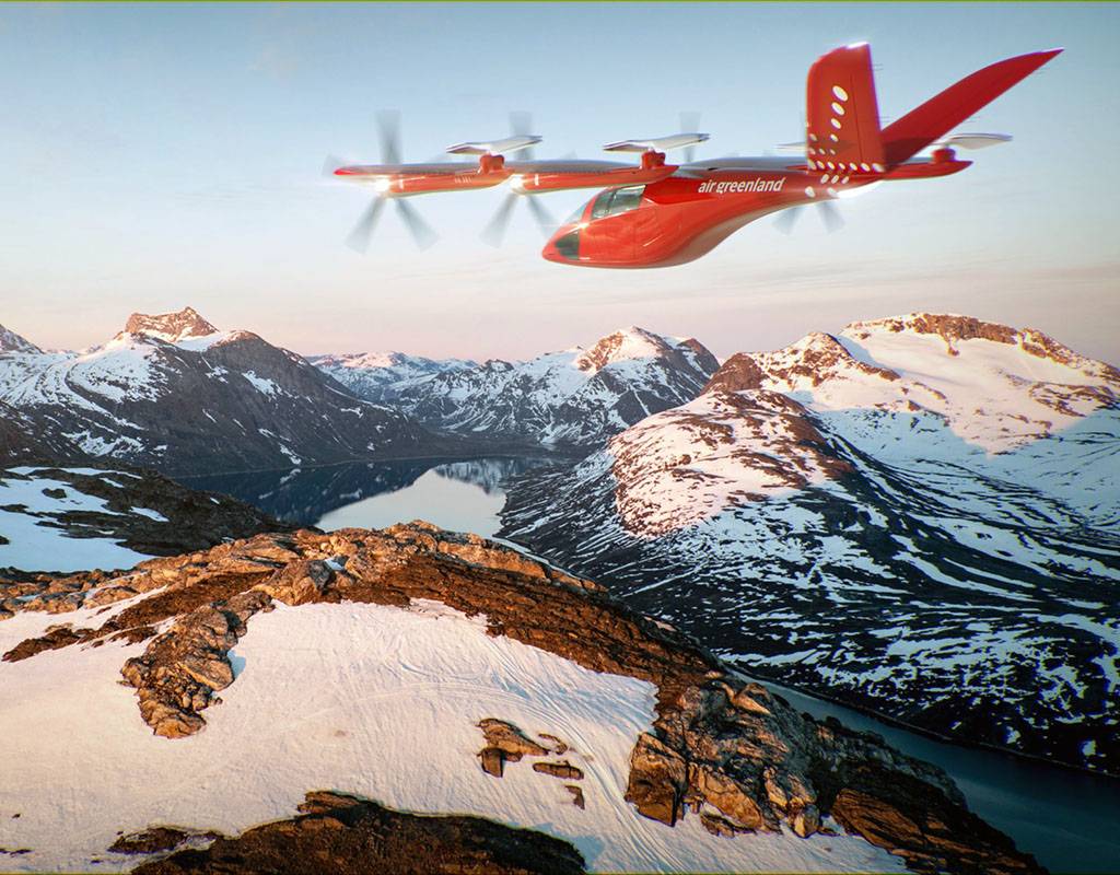 As part of the agreement, Air Greenland will purchase or lease a fleet of VX4 eVTOL aircraft manufactured by Vertical Aerospace from Avolon. Vertical Image