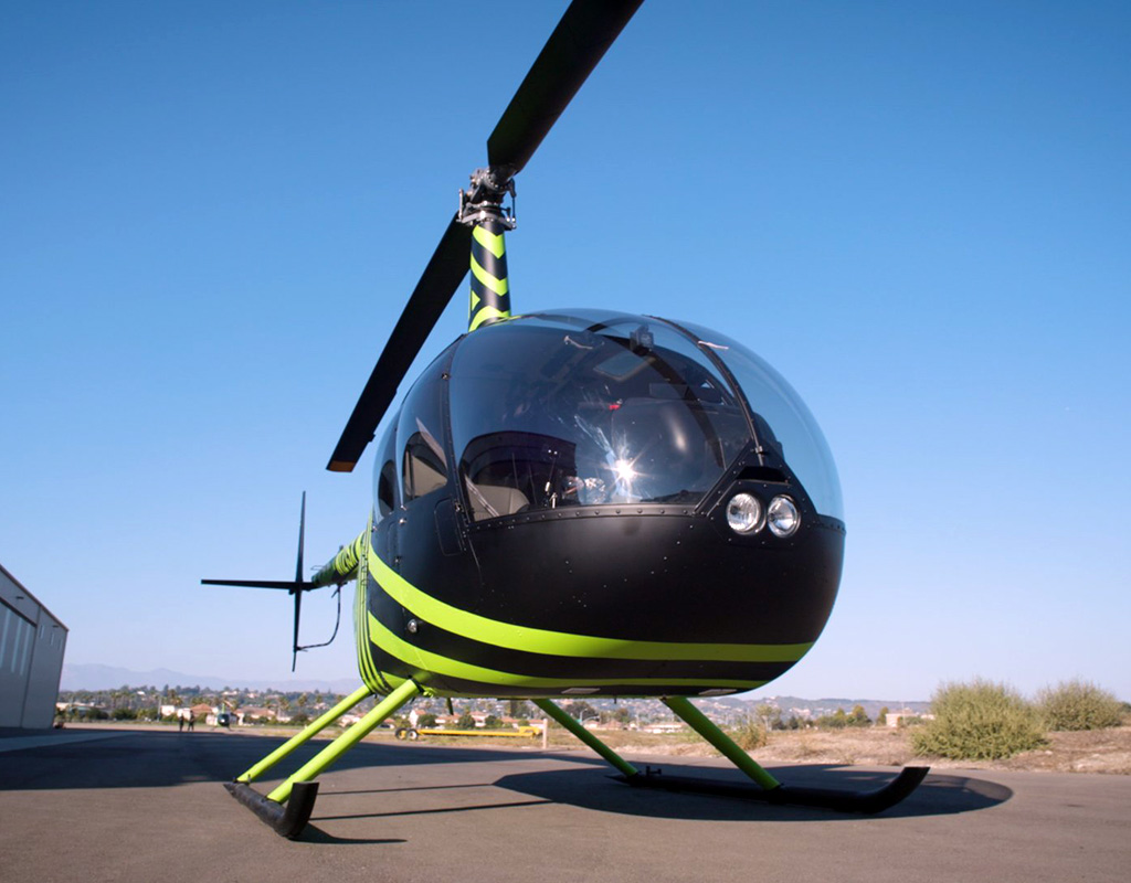 The Robinson R66 will be the first FlightOS platform to be certified by the Federal Aviation Administration. Skyryse Image