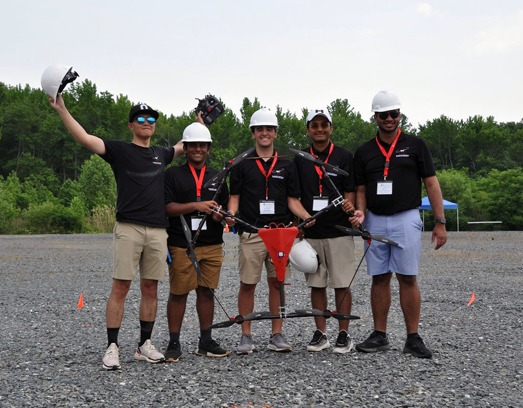 The Team from Ohio State University took first place. VFS Photo