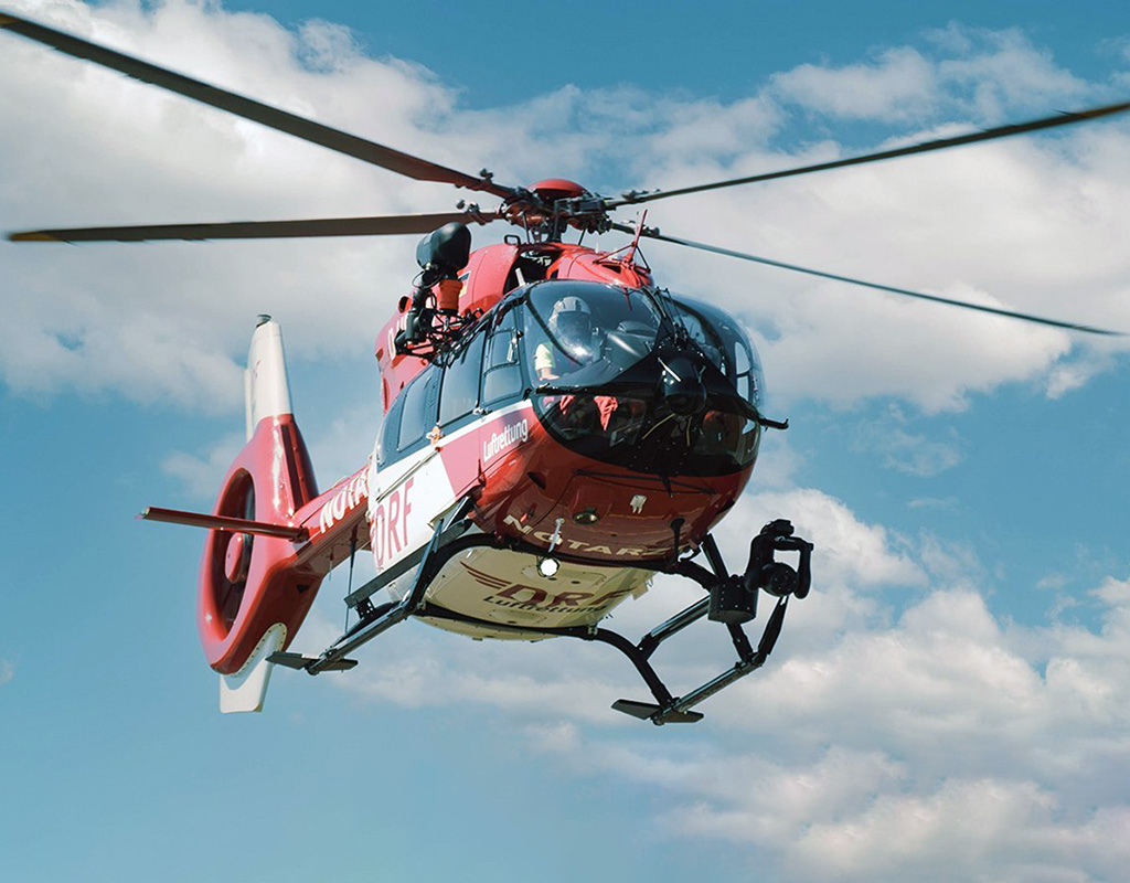 The helicopters and air ambulance aircraft of DRF Luftrettung recorded an increase of around eight percent in the first half of 2022. DRF Luftrettung Photo