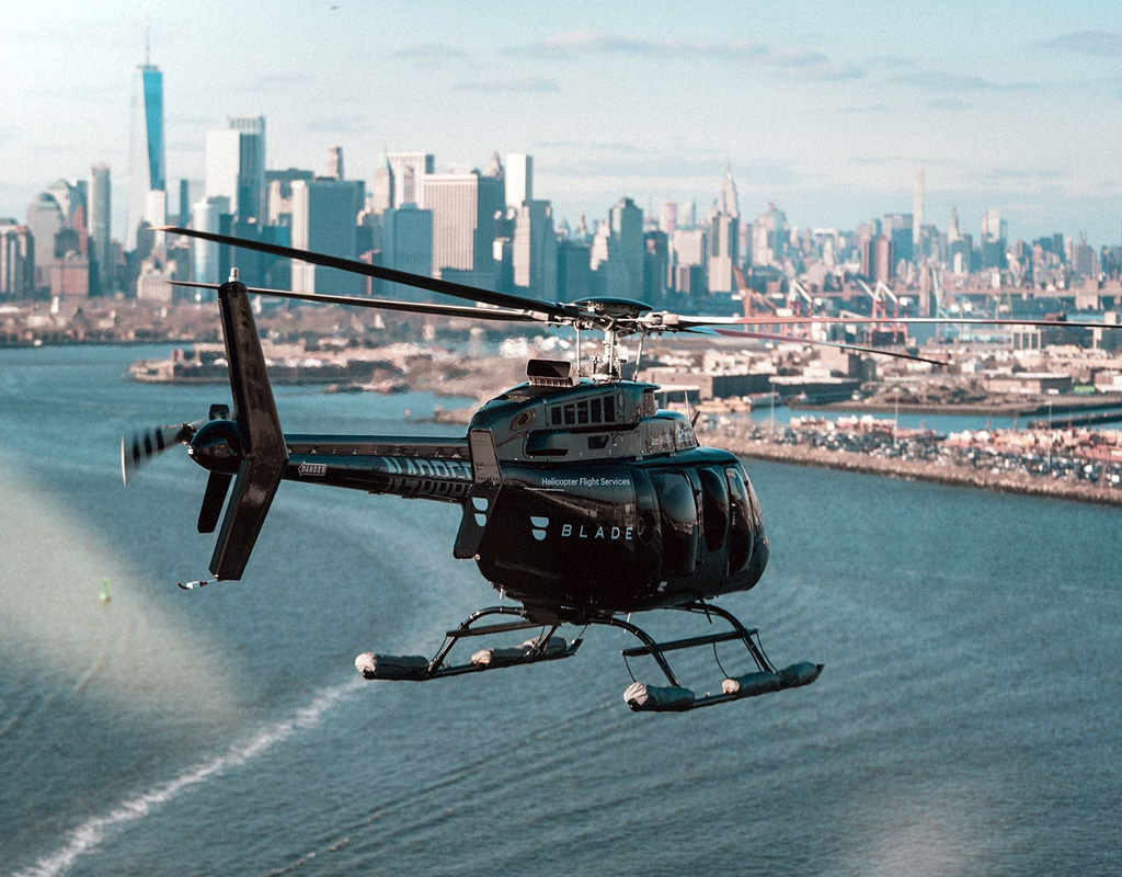 Blade has ramped up its Blade Airport service to six days a week in New York City. Blade Photo
