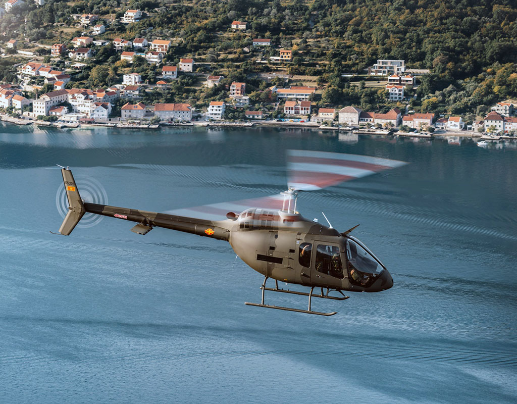 The Bell 505 is Bell’s newest five-seat aircraft designed for safety, efficiency and reliability. Bell Photo