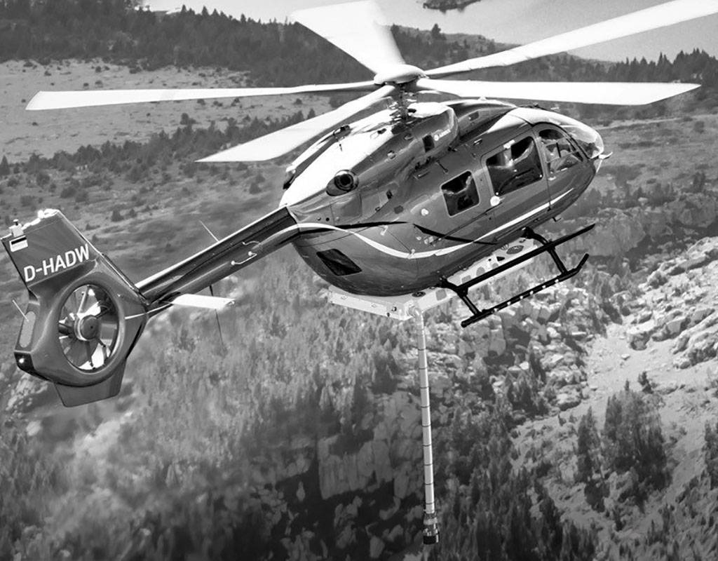 FAA certification for the H145 Fire Attack System is expected by the end of 2022 with JCAB certification following. Airbus Helicopters Photo