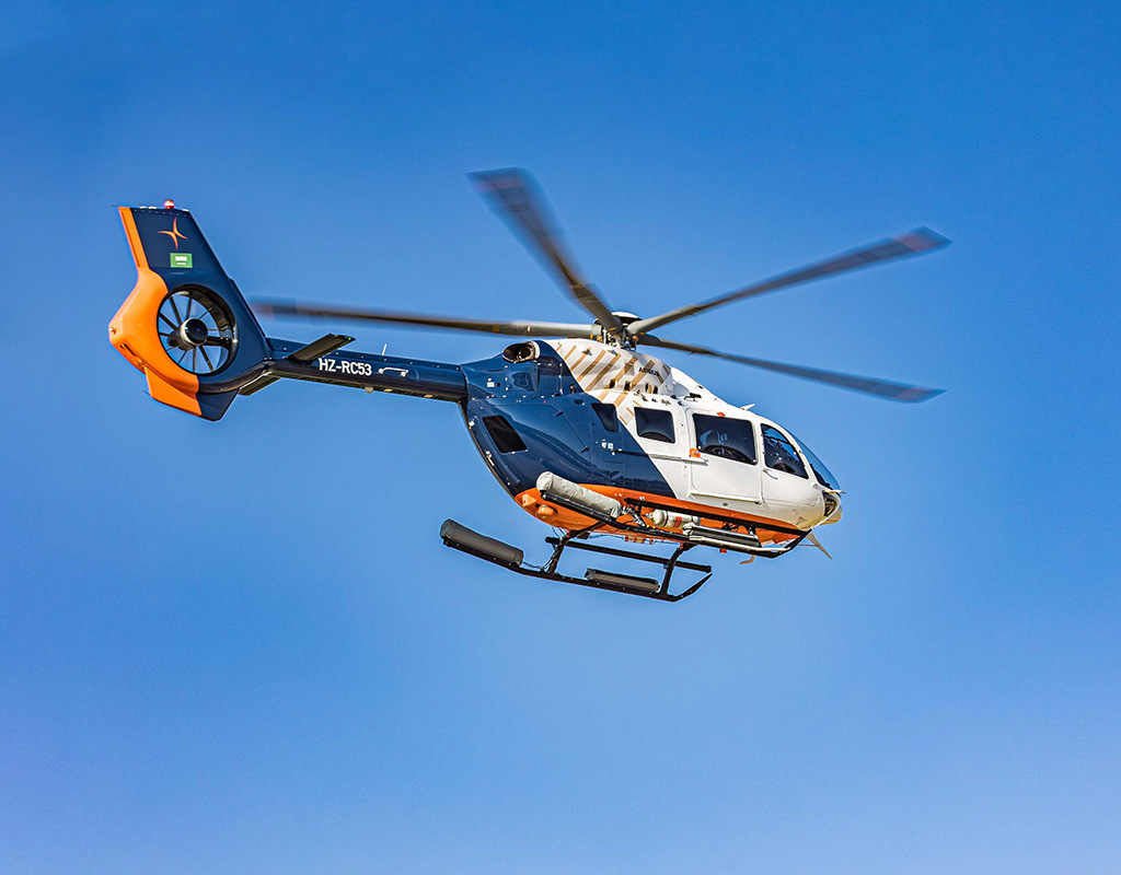 The HCare In-Service package has been tailored to THC’s specific operational needs. Airbus Helicopters Photo