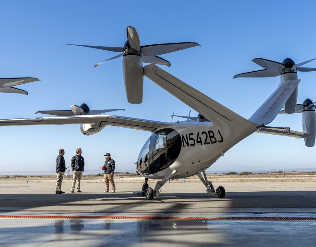 As a result of rule changes from the FAA, Joby has pushed back the targeted launch of commercial passenger services with its eVTOL aircraft to 2025. Joby Aviation Image