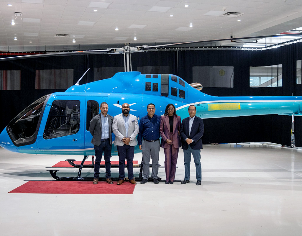 This is the first Bell 505 in Angola and BESTFLY plans to add another one to its fleet later next year. Bell Textron Photo