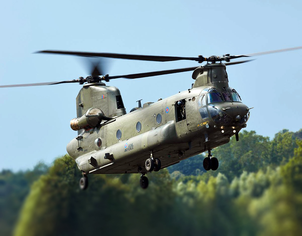 Under an agreement managed through the office of U.S. Army Foreign Military Sales, more than 30 Chinook helicopter engines will be supplied to the British Army. Honeywell Photo