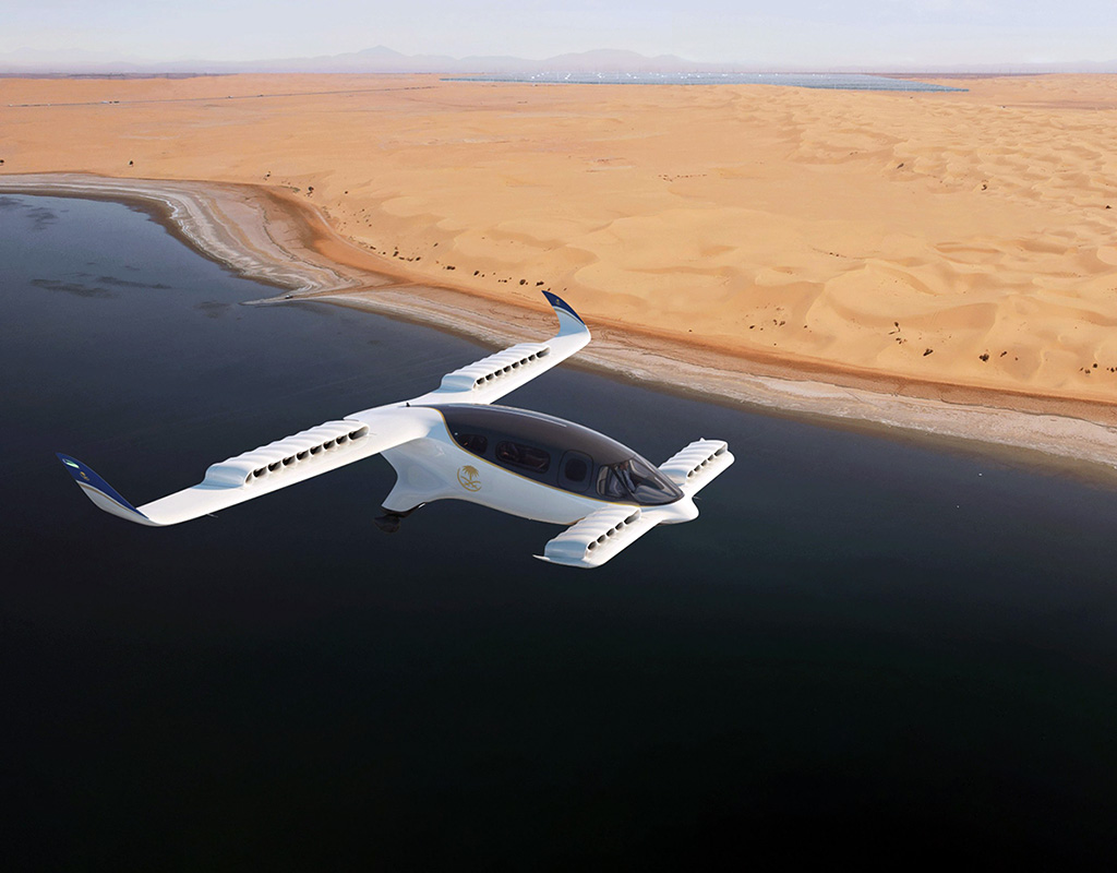 Saudia intends to launch a state-of-the-art service with the purchase of 100 Lilium Jets. Lilium Image