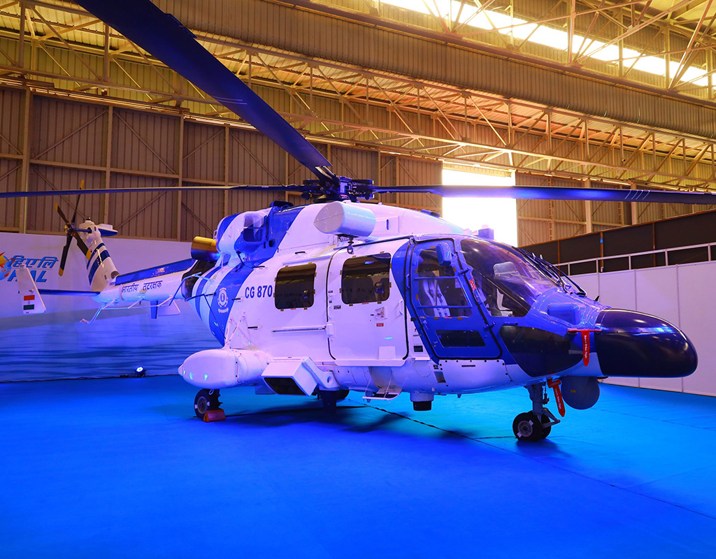 The ALH Mk III is indigenously designed, developed and produced by HAL. HAL Photo