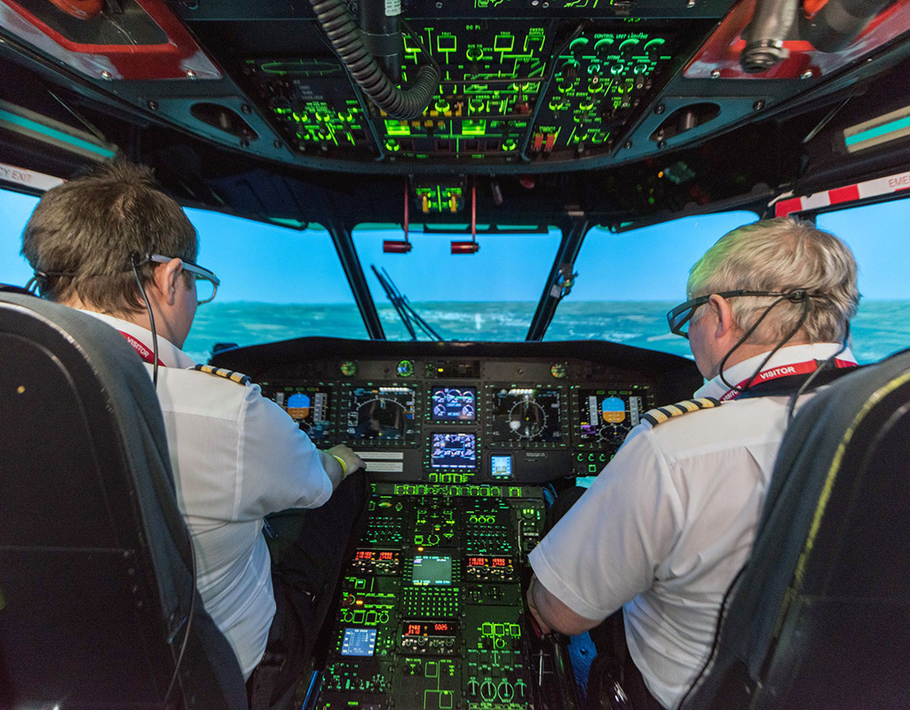 The report identifies a range of training elements that can be integrated into technical training briefings and simulator training for front-line crews to help prevent offshore aviation accidents. HeliOffshore Photo