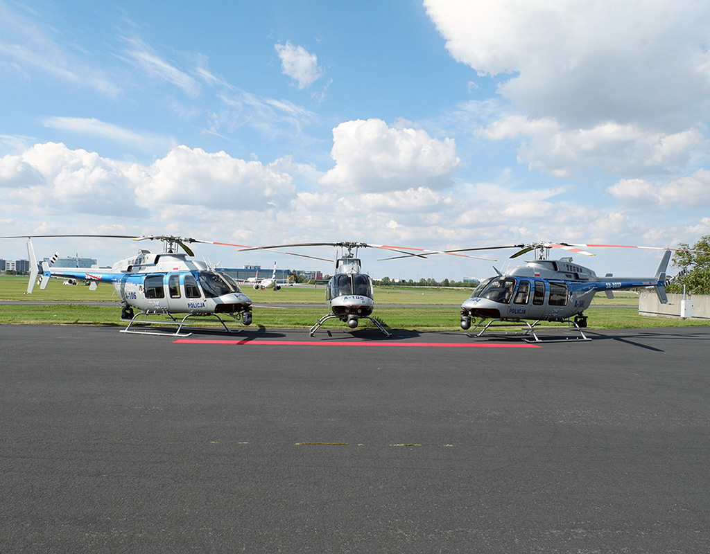 The four Bell 407GXi aircraft will join three aircraft of the same type which were delivered to the PNP in October 2020. Bell Textron Inc. Photo