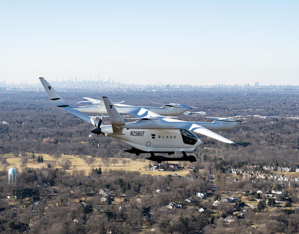 In partnership with Blade Air Mobility, Vermont eVTOL developer Beta Technologies has completed a historic flight at the Westchester County Airport in White Plains, New York, using its Alia-250 electric vertical aircraft. Beta Imag