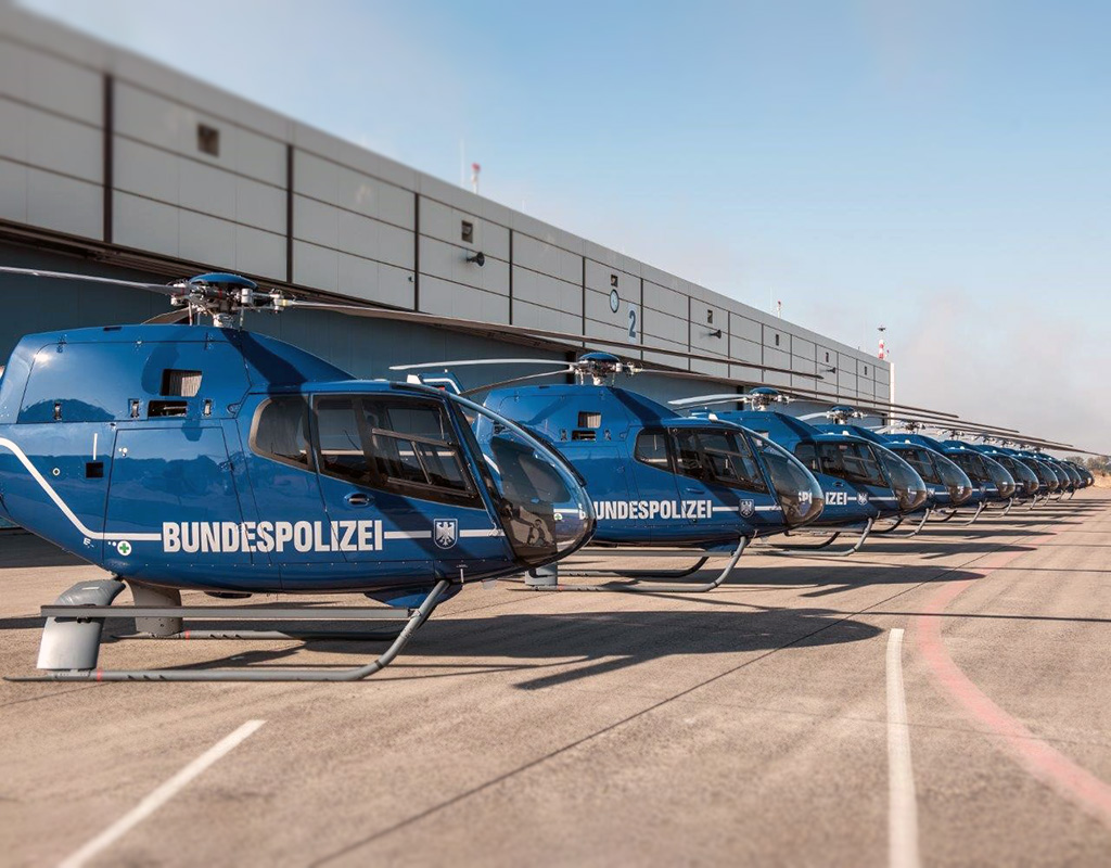The support contract will secure the availability of H120 parts, as well as obsolescence management and technical support. Bundespolizei Photo