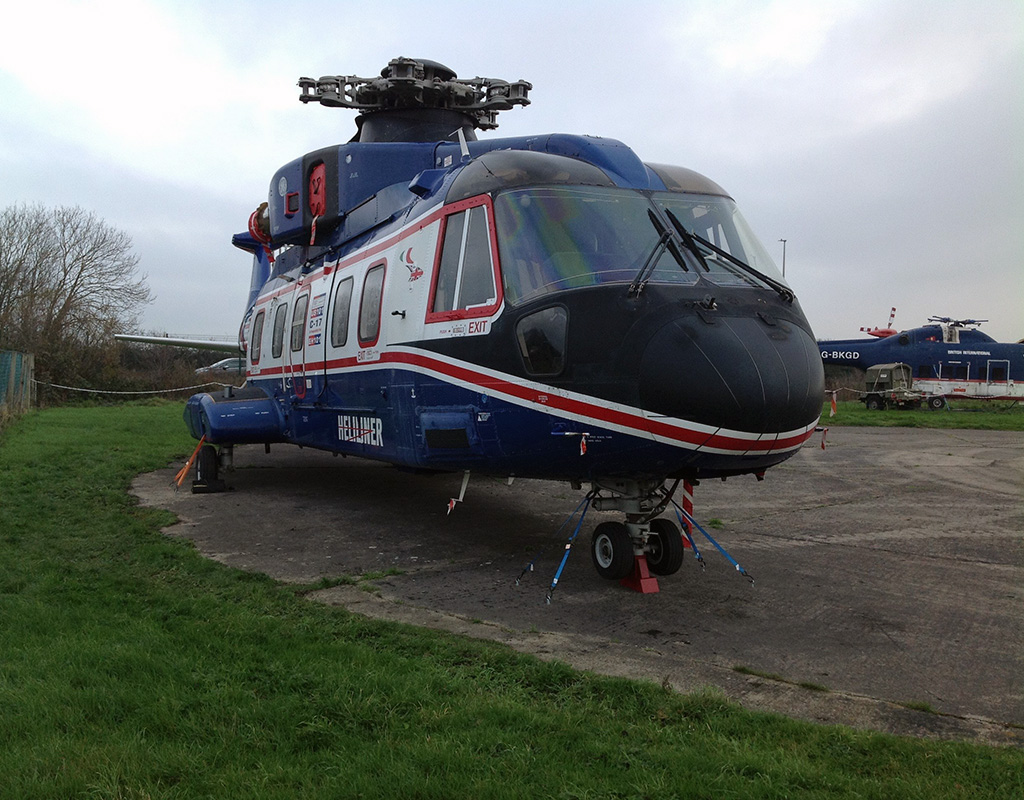 The Helicopter Museum in the UK finished reassembling the sole civil prototype EH101 PP8 in time for Christmas. The Helicopter Museum Photo