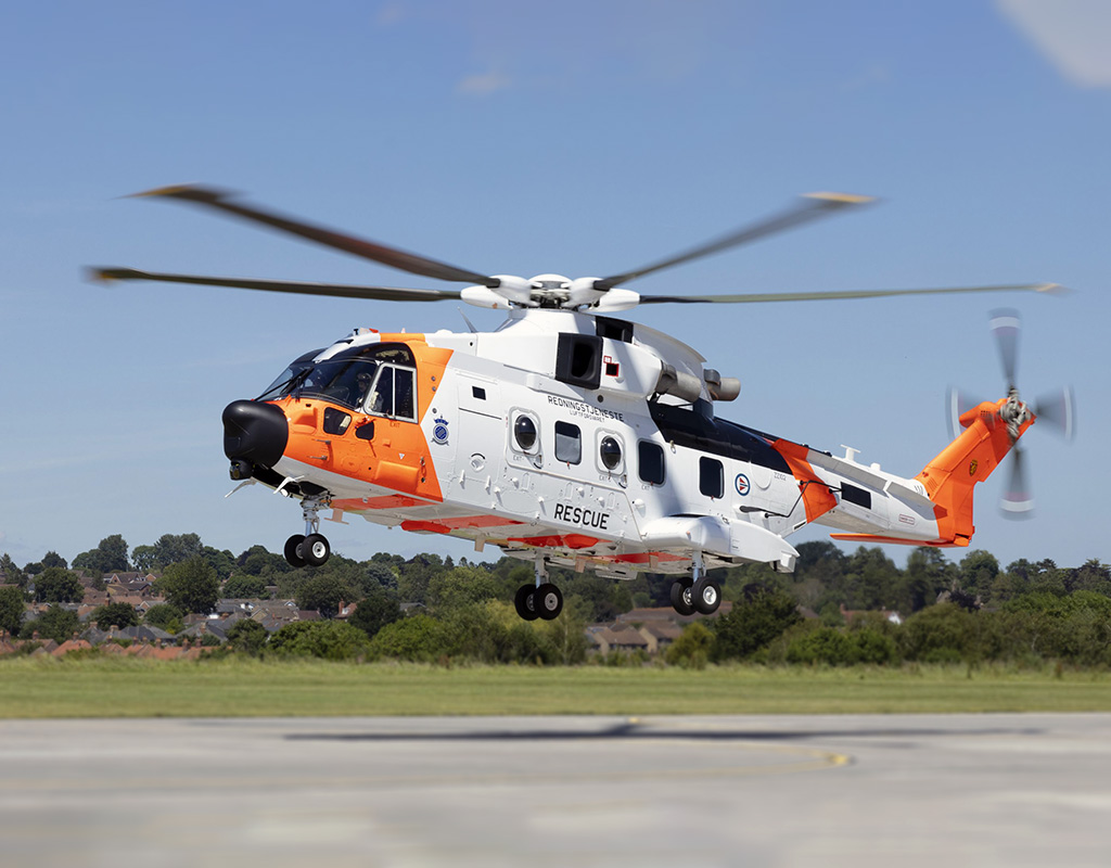 Heli-One’s Stavanger facility will be working with Leonardo staff to perform line maintenance, increasing the amount of trained personnel available to support the new fleet. Heli-One Photo