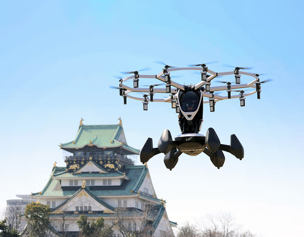 LIFT Aircraft made history this week, completing its first piloted eVTOL demonstration flights in Japan with their Hexa eVTOL aircraft. LIFT Aircraft Image