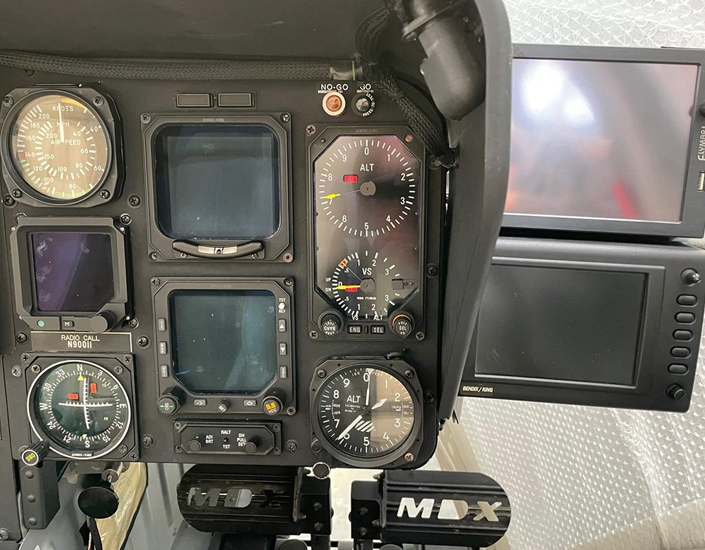 The Radar Altimeter Indicator is a critical component of any modern avionics system. Spaes Photo