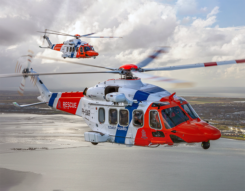 Milestone announced the expansion of its partnership with Bristow for SAR missions. Milestone Aviation Photo
