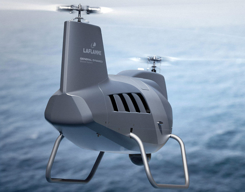 Quebec-based Laflamme Aero is producing the LX300 helicopter, a remotely piloted aircraft system. Laflamme Aero Image