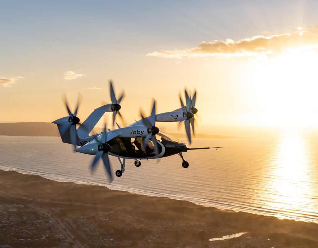 Joby plans to be ready to start on-base operations with the Department of Defense in 2024. Joby Aviation Photo